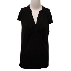 [Old Navy] Black 3 Button Top - Size L